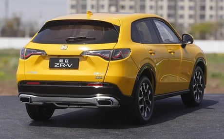 [OEM] 1:18 Honda 2023 ZR-V Yellow Model Car Die-Cast
