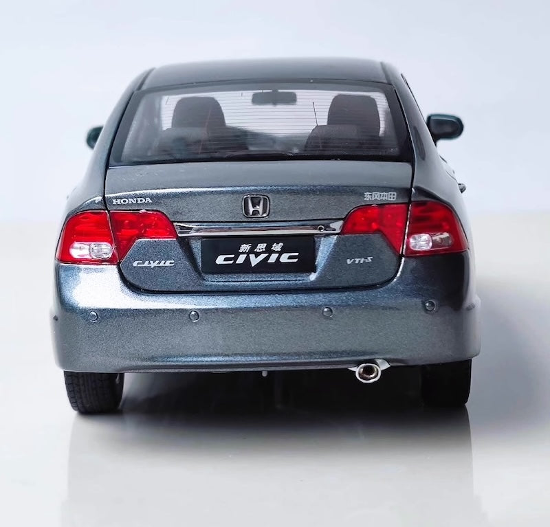 [OEM] 1:18 Honda 2008 Civic Si 8th Gray Model Car Die-Cast