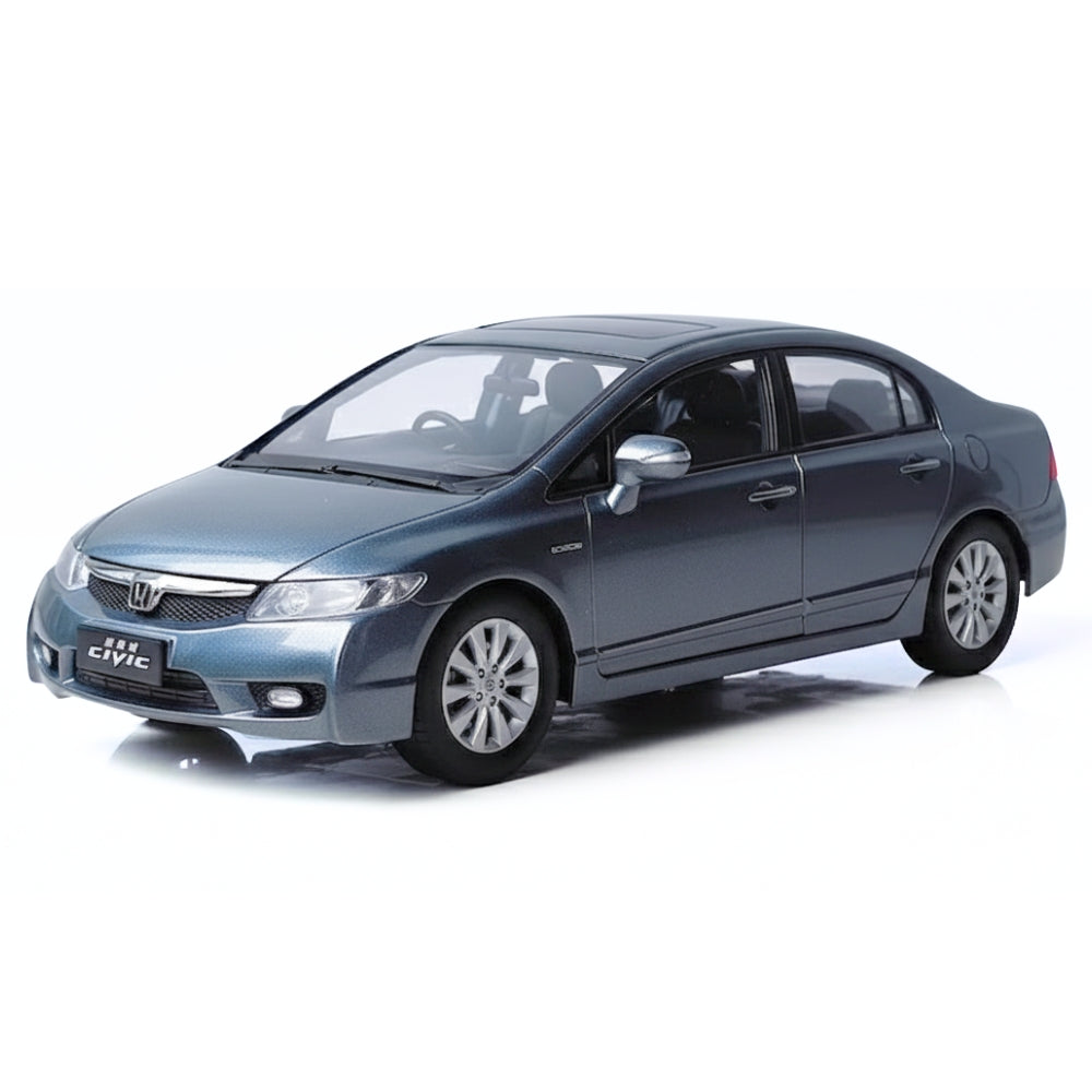 [OEM] 1:18 Honda 2008 Civic Si 8th Gray Model Car Die-Cast