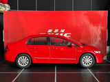 [OEM] 1:18 Honda 2008 Civic Si 8th rosso modellino di auto Die-Cast