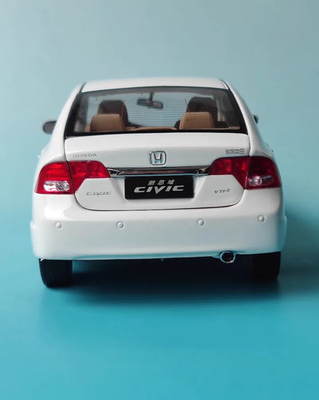 [OEM] 1:18 Honda 2008 Civic Si 8th White Model Car Die-Cast