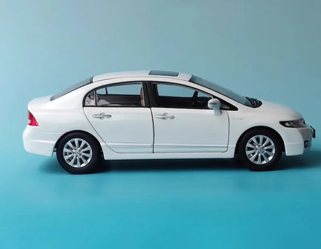 [OEM] 1:18 Honda 2008 Civic Si 8th White Model Car Die-Cast