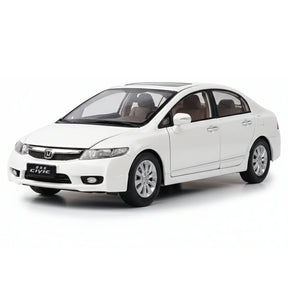 [OEM] 1:18 Honda 2008 Civic Si 8th ホワイト モデルカー Die-Cast