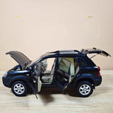 [OEM] 1:18 Hyundai 2004 Tucson svart modellbil Die-Cast