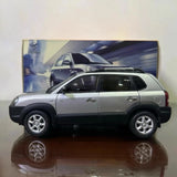 [OEM] 1:18 Hyundai 2004 Tucson Silver Model Car Die-Cast