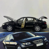 [OEM] 1:18 Hyundai 2005 Sonata NF Black Model Car Die-Cast