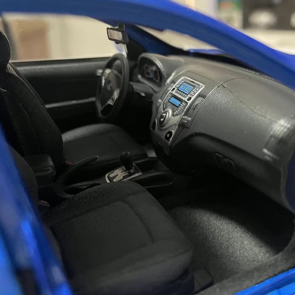 [OEM] 1:18 Hyundai 2009 i30 Blue Model Car Die-Cast
