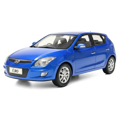 [OEM] 1:18 Hyundai 2009 i30 Blue Model Car Die-Cast