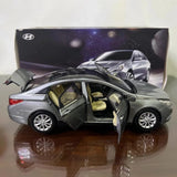 [OEM] 1:18 Hyundai 2010 Sonata Gray Model Car Die-Cast