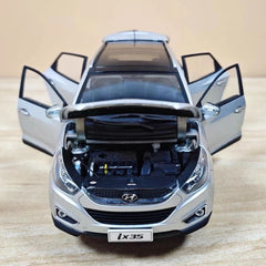 [OEM] 1:18 Hyundai 2010 ix35 argento modellino di auto Die-Cast