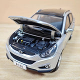 [OEM] 1:18 Hyundai 2010 ix35 zilver modelauto Die-Cast