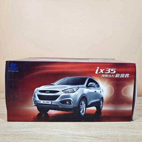 [OEM] 1:18 Hyundai 2010 ix35 Silver Model Car Die-Cast