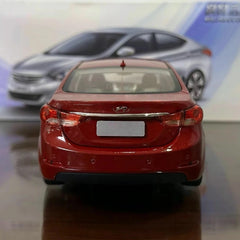 [OEM] 1:18 Hyundai 2013 Elantra rosso modellino di auto Die-Cast