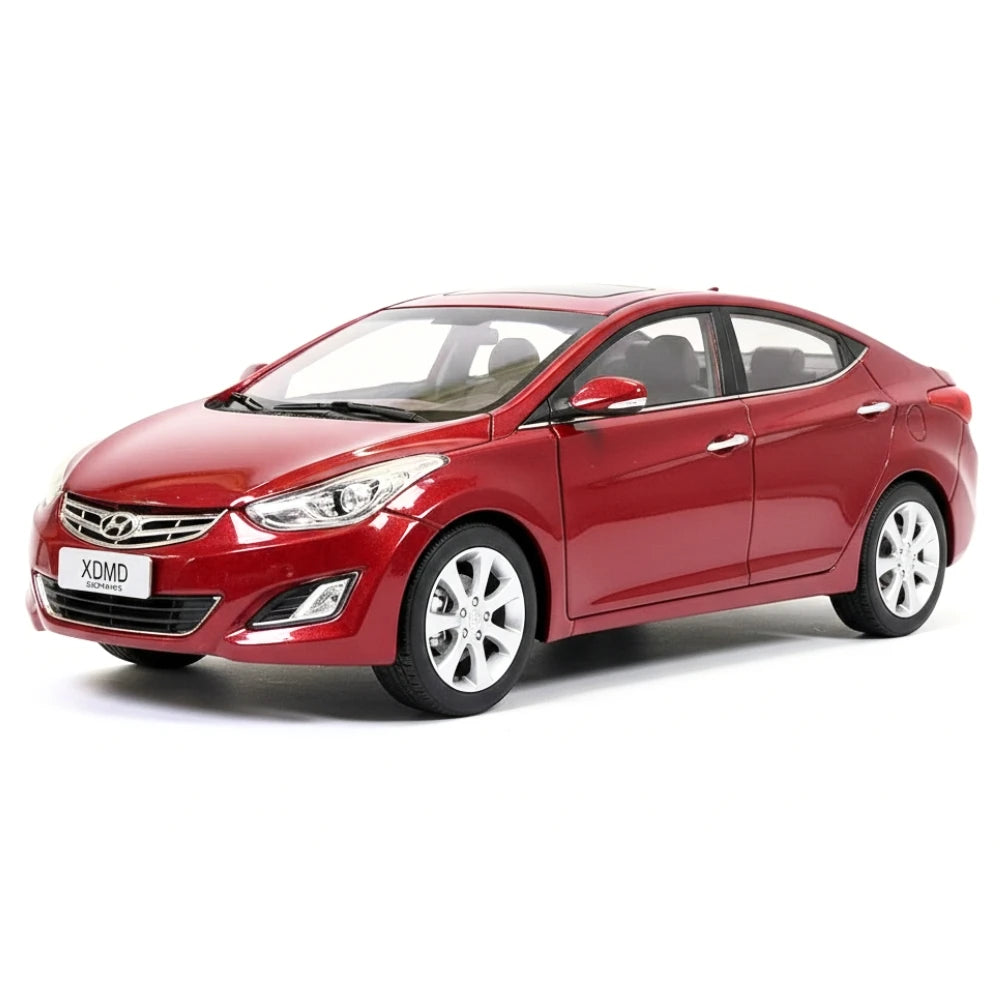 [OEM] 1:18 Hyundai 2013 Elantra rosso modellino di auto Die-Cast
