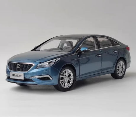 [OEM] 1:18 Hyundai 2014 Sonata Blue Model Car Die-Cast