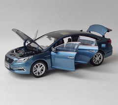 [OEM] 1:18 Hyundai 2014 Sonata Blue Model Car Die-Cast