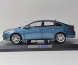 [OEM] 1:18 Hyundai 2014 Sonata Blue Model Car Die-Cast