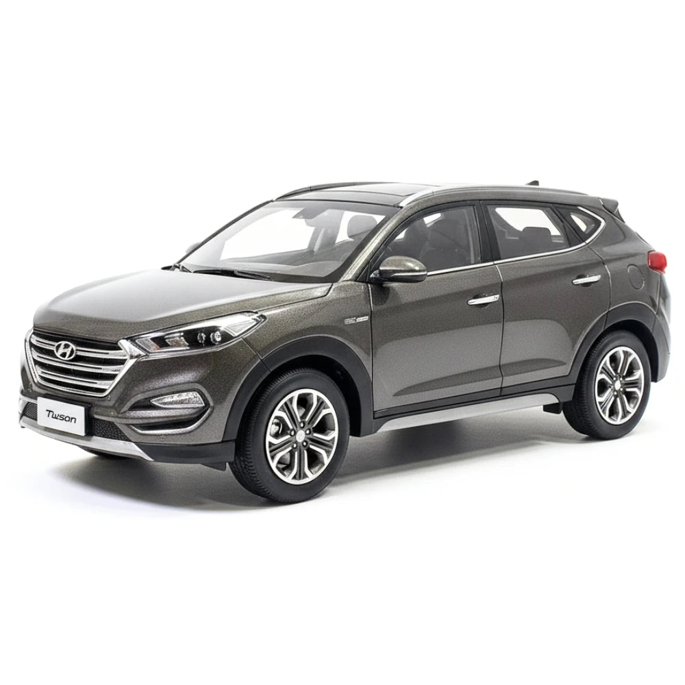 [OEM] 1:18 Hyundai 2015 Tucson IX35 harmaa pienoismalli Die-Cast