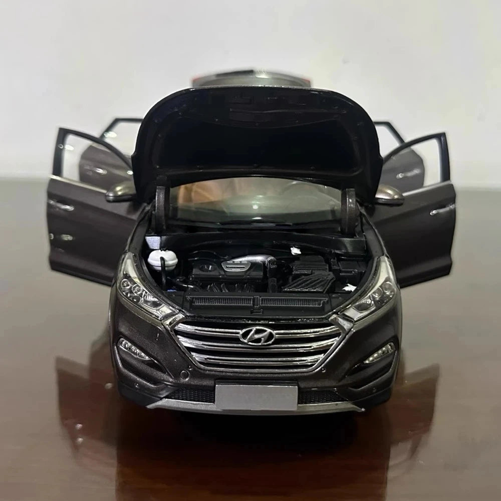 [OEM] 1:18 Hyundai 2015 Tucson IX35 Gray Model Car Die-Cast
