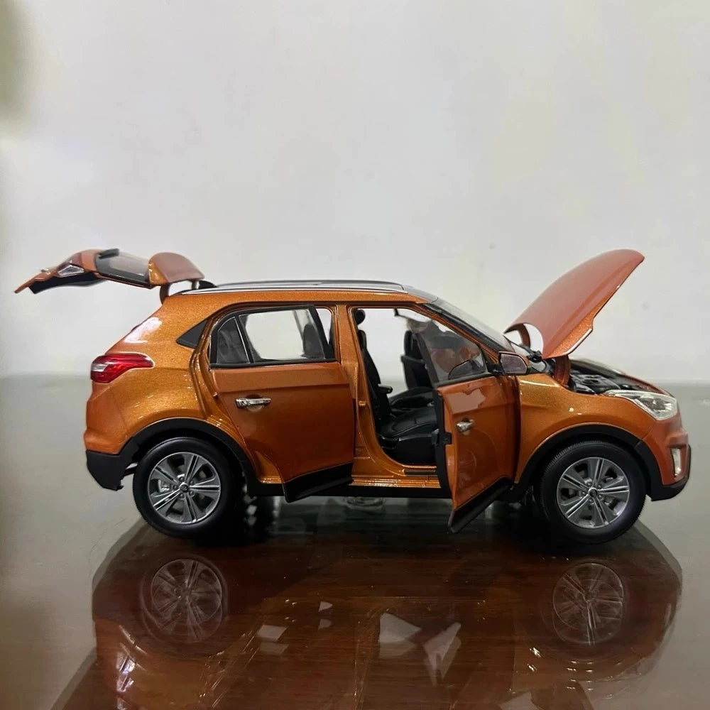 [OEM] 1:18 Hyundai 2015 IX25 Orange Model Car Die-Cast