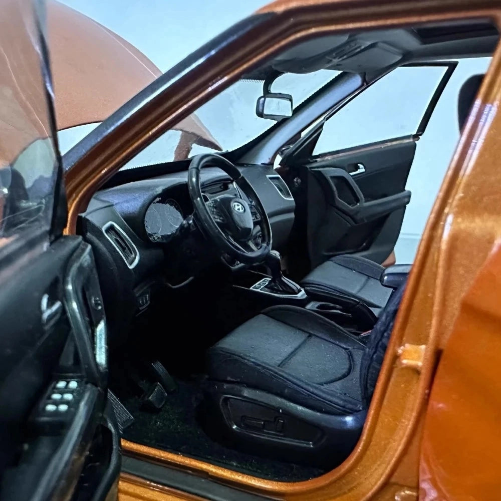 [OEM] 1:18 Hyundai 2015 IX25 Orange Model Car Die-Cast