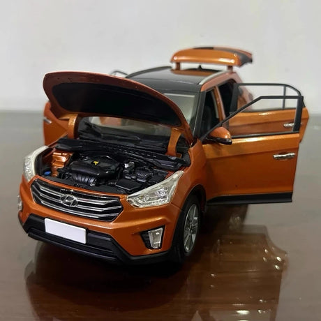 [OEM] 1:18 Hyundai 2015 IX25 Orange Model Car Die-Cast