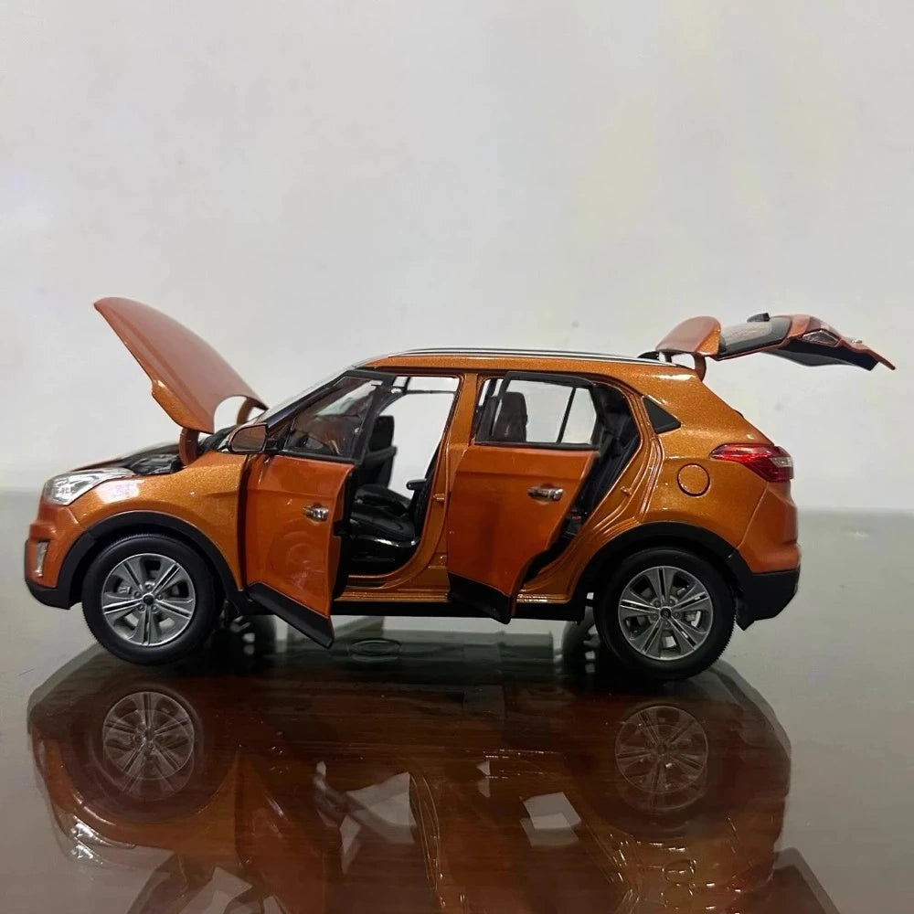 [OEM] 1:18 Hyundai 2015 IX25 Orange Model Car Die-Cast