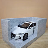[OEM] 1:18 Hyundai 2016 Elantra Lingdong White Model Car Die-Cast