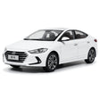 [OEM] 1:18 Hyundai 2016 Elantra Lingdong White Model Car Die-Cast