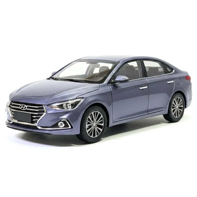 [OEM] 1:18 Hyundai 2017 Celesta Blue Model Car Die-Cast