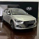 [OEM] 1:18 Hyundai 2017 Celesta Silver Model Car Die-Cast