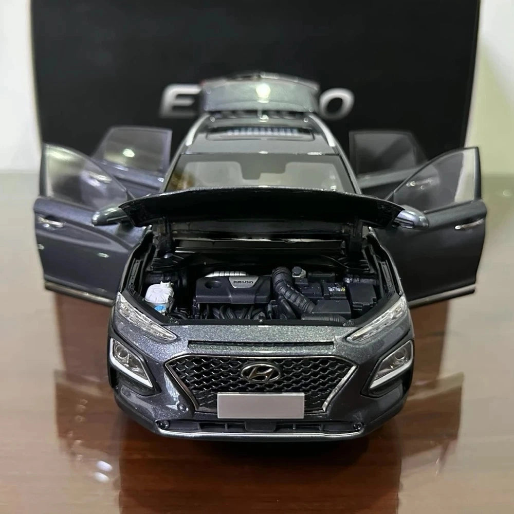 [OEM] 1:18 Hyundai 2018 ENCINO Gray Model Car Die-Cast