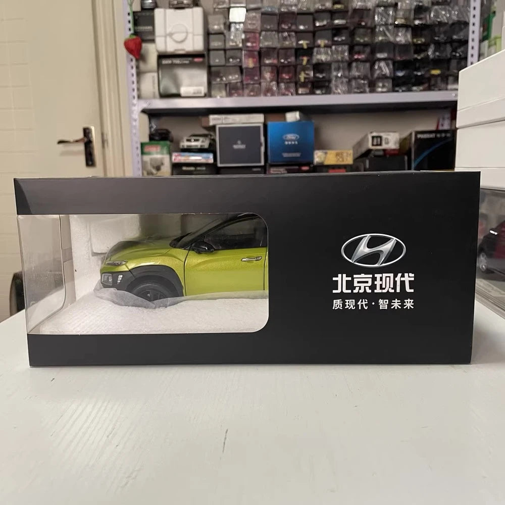 [OEM] 1:18 Hyundai 2018 ENCINO Green Model Car Die-Cast