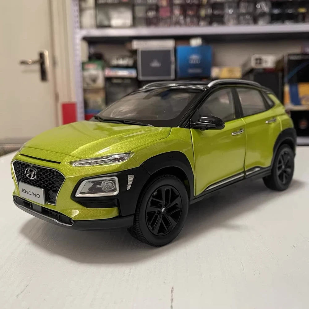 [OEM] 1:18 Hyundai 2018 ENCINO Green Model Car Die-Cast