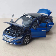 [OEM] 1:18 Hyundai 2018 Lafesta Blue Model Car Die-Cast