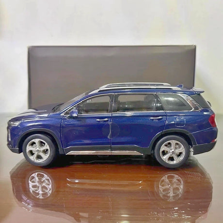 [OEM] 1:18 Hyundai 2019 Santa Fe Blue Model Car Die-Cast