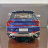 [OEM] 1:18 Hyundai 2019 Santa Fe Blue Model Car Die-Cast