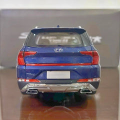 [OEM] 1:18 Hyundai 2019 Santa Fe Blue Model Car Die-Cast