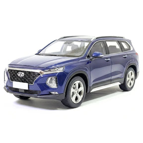 [OEM] 1:18 Hyundai 2019 Santa Fe Blue Model Car Die-Cast