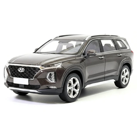 [OEM] 1:18 Hyundai 2019 Santa Fe Brown Model Car Die-Cast
