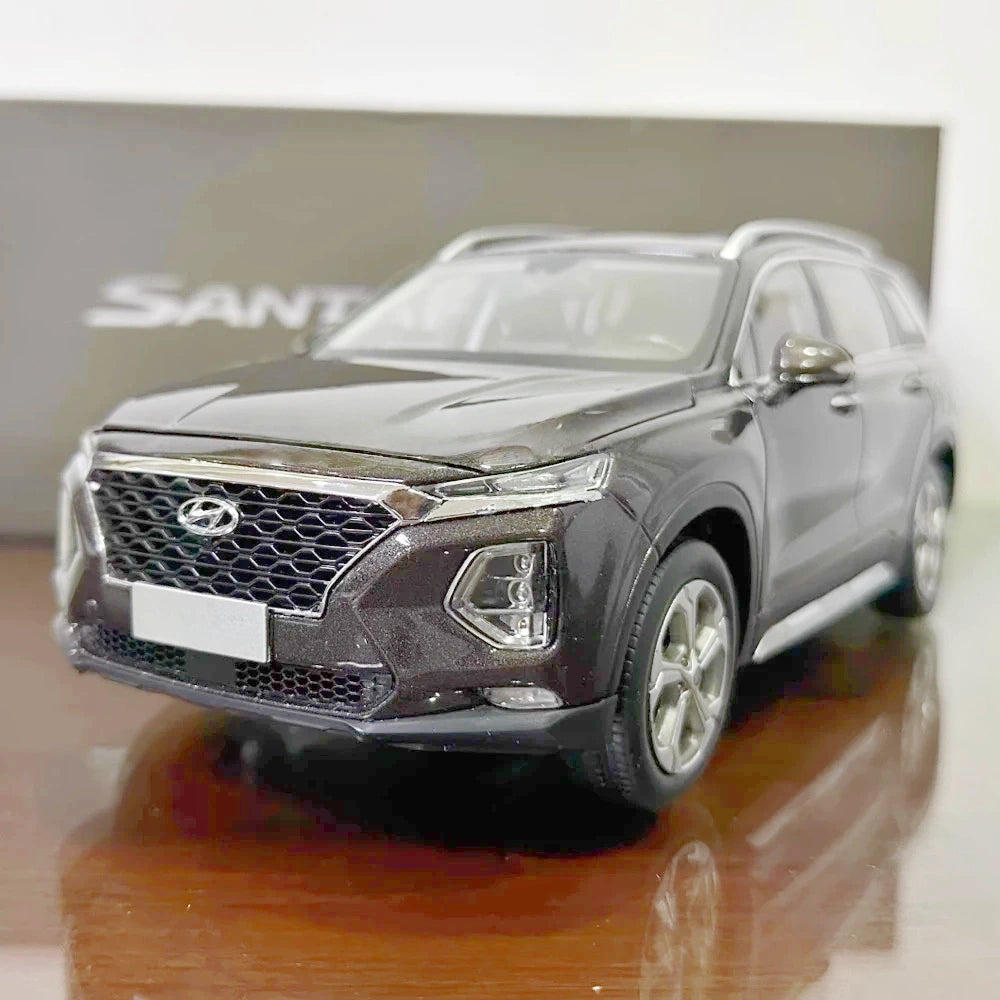 [OEM] 1:18 Hyundai 2019 Santa Fe Brown Model Car Die-Cast