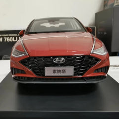 [OEM] 1:18 Hyundai 2020 Sonata Red Model Car Die-Cast