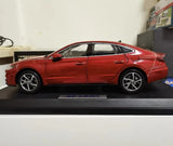 [OEM] 1:18 Hyundai 2020 Sonata Red Model Car Die-Cast