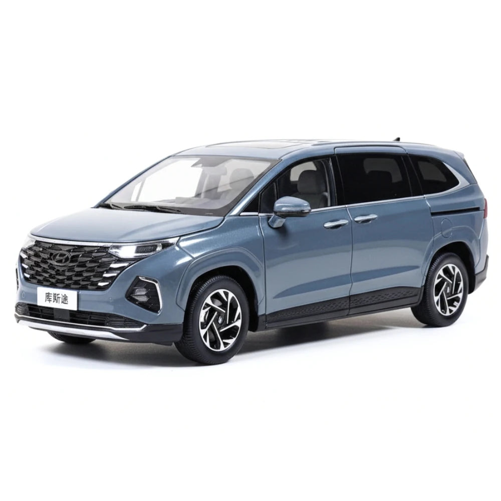 [OEM] 1:18 Hyundai 2021 Custo グレー モデルカー Die-Cast