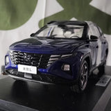 [OEM] 1:18 Hyundai 2021 Tucson L Blue Model Car Die-Cast