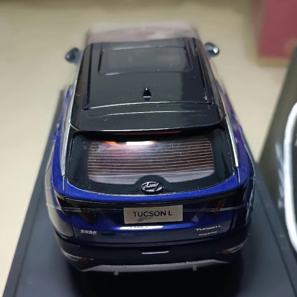 [OEM] 1:18 Hyundai 2021 Tucson L Blue Model Car Die-Cast