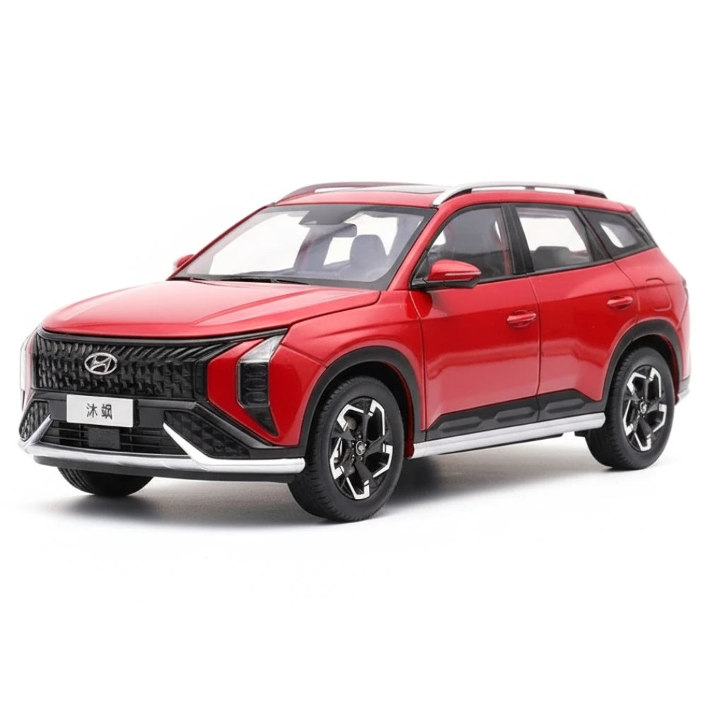 [OEM] 1:18 Hyundai 2023 Mufasa punainen pienoismalli Die-Cast