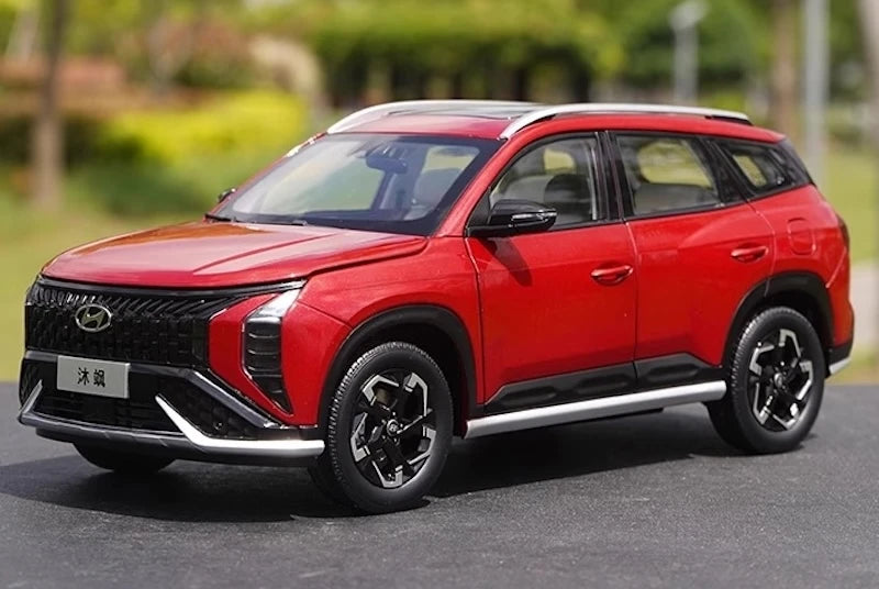 [OEM] 1:18 Hyundai 2023 Mufasa punainen pienoismalli Die-Cast