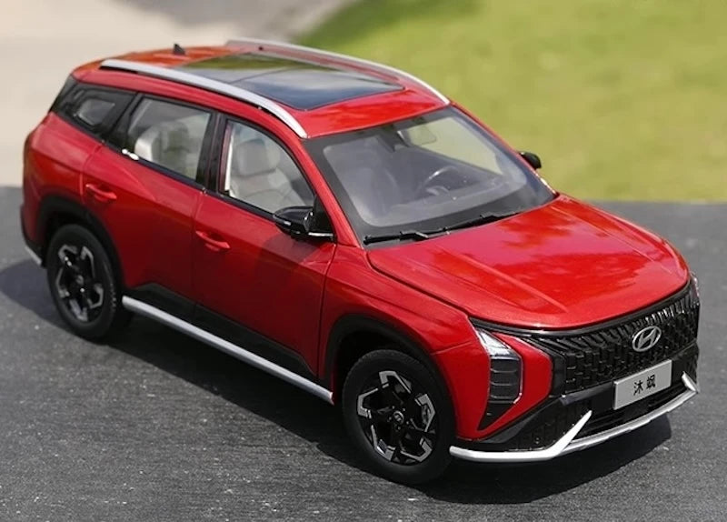 [OEM] 1:18 Hyundai 2023 Mufasa punainen pienoismalli Die-Cast