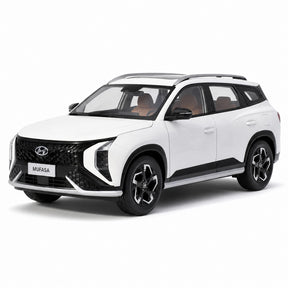 OEM Hyundai 2023 موفاسا وايت 1:18 – نموذج معدني قابل للجمع من القالب المصبوب